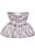 Mee Mee Baby Girls Party Frocks (White,Maroon)